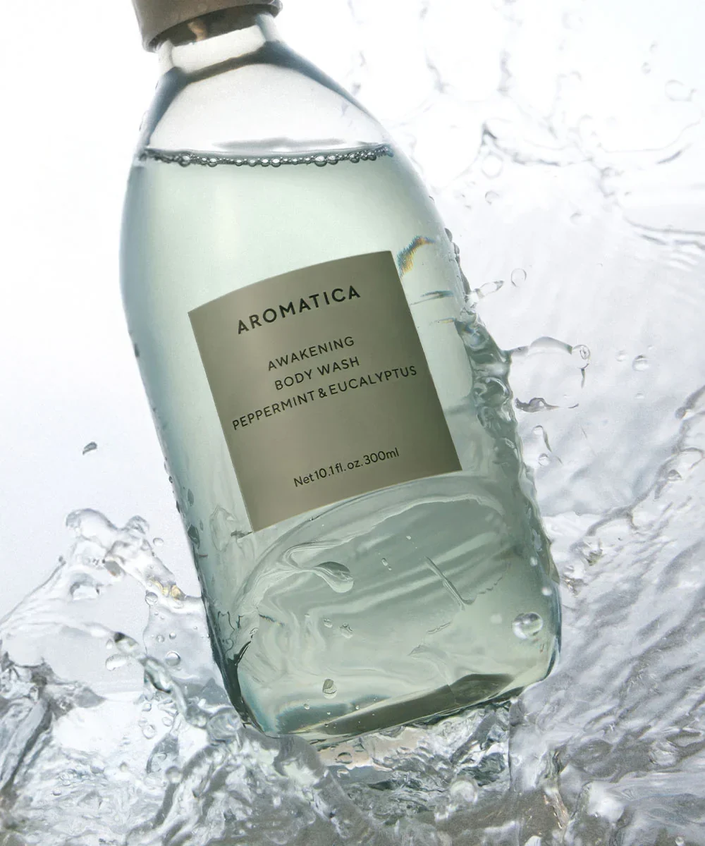 Awakening Body Wash Peppermint & Eucalyptus 300ml - Image 4