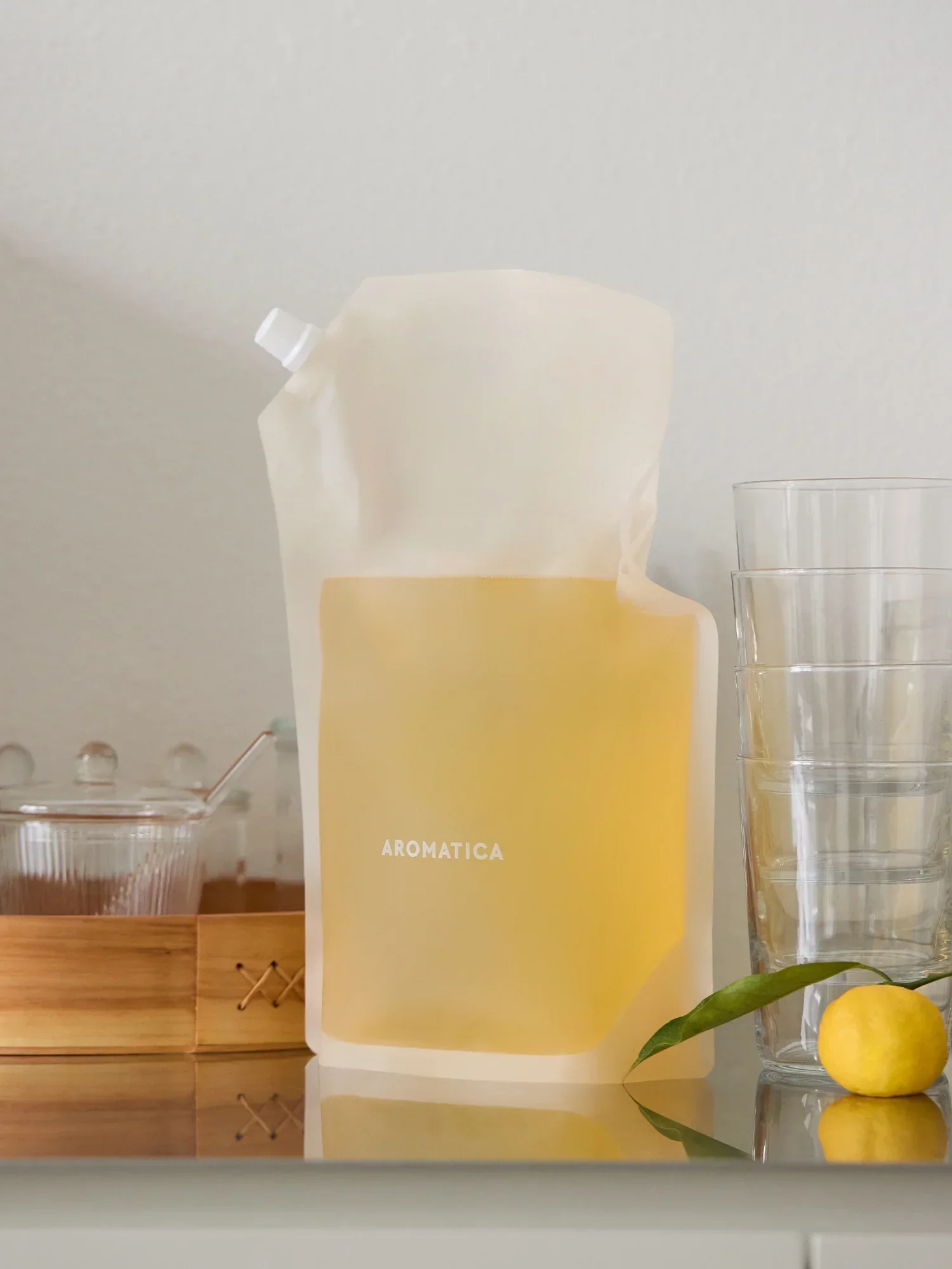 Dish Wash Lemon & Orange Refill 2L - Image 4