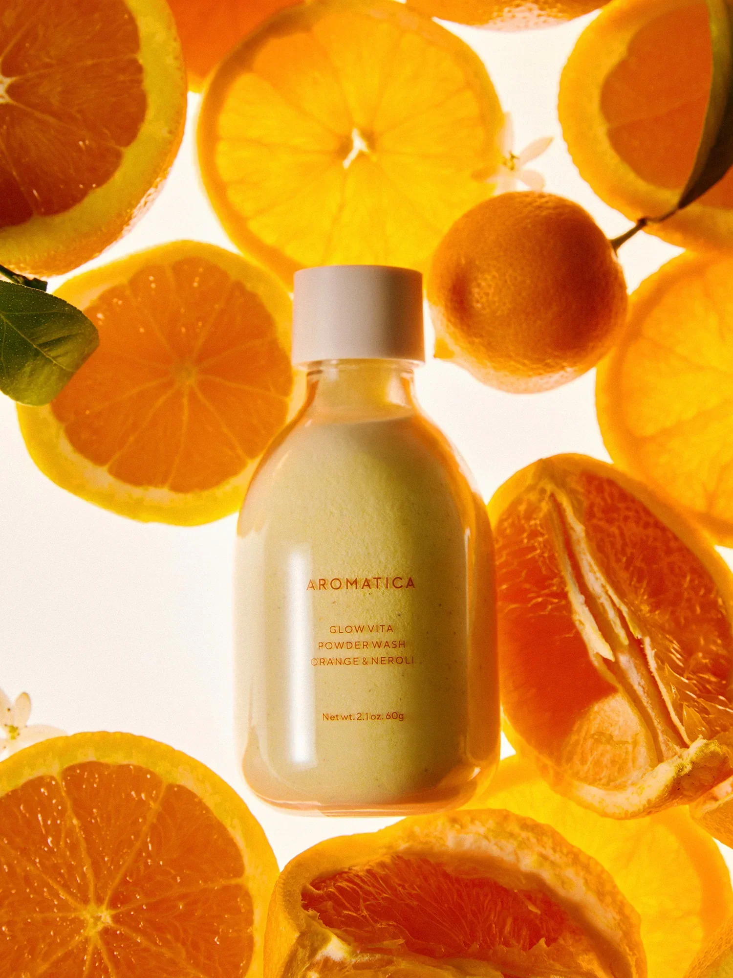 Glow Vita Powder Wash Orange & Neroli 60g - Image 3