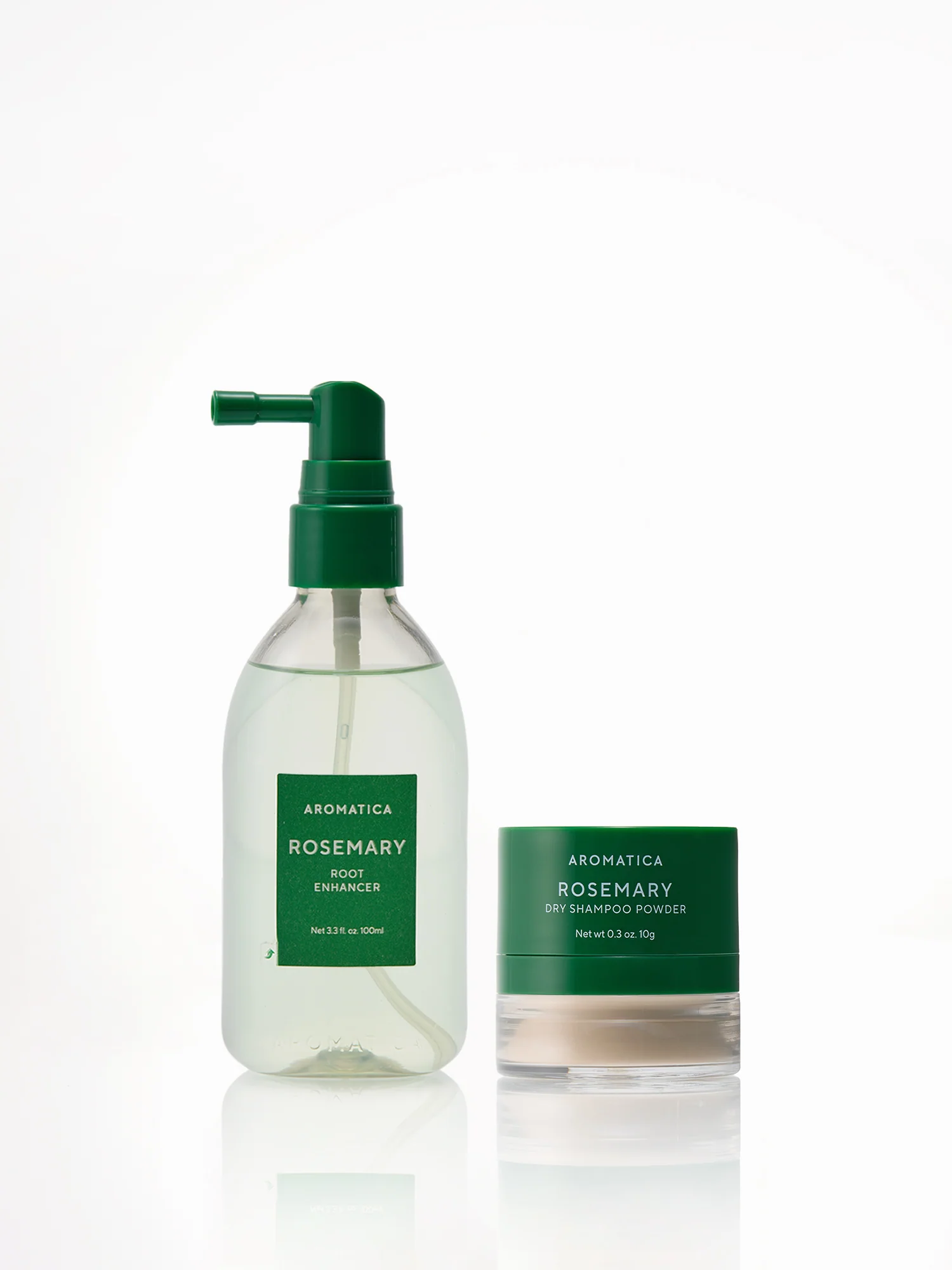Rosemary Root Enhancer & Dry Shampoo Powder Set