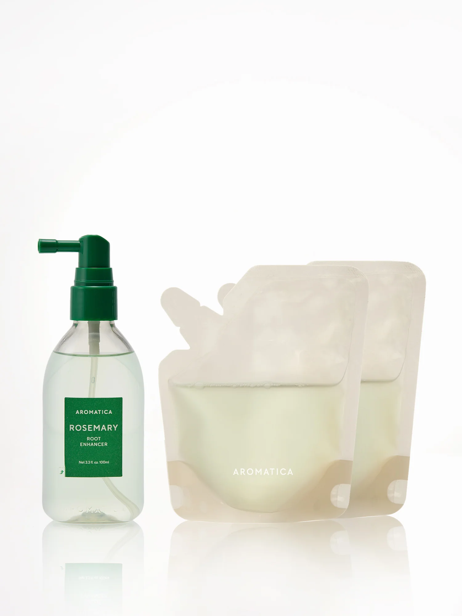 Rosemary Root Enhancer 100ml & Refill 100ml x2