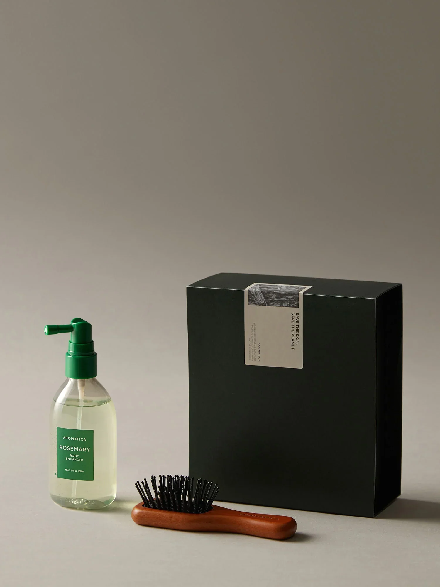 Rosemary Root Enhancer & Wooden Brush Set - Image 6